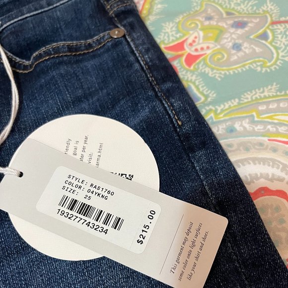 NWT AG Jeans Mila Ankle in Medium Wash - Picture 2 of 7